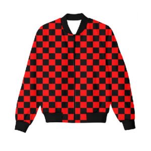 Bajan Canadian Red Check Jacket