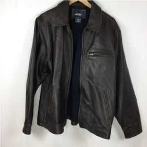 Cherokee Black Genuine Leather Jacket