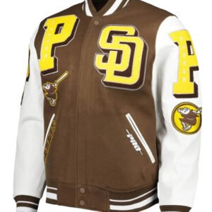 San Diego Padres Mashup Varsity Jacket