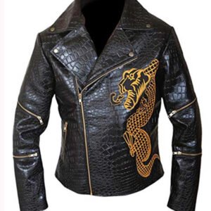 Waylon Jones Suicide Squad Killer Croc Leather Jacket