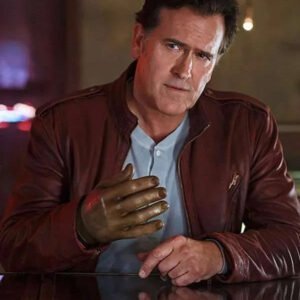 Ash vs Evil Dead Bruce Campbell Brown Leather Jacket