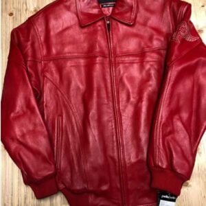 Cabernet Pelle Pelle Red Leather Jacket