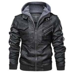 Dixon Anarchist Black Leather Jacket