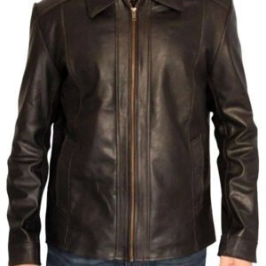 John Wick Keanu Reeves Brown Leather Jacket