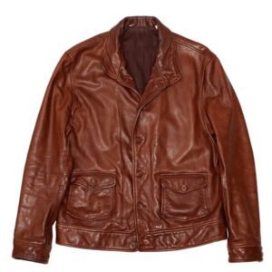 Mens Levis 1930 Menlo Brown Leather Jacket