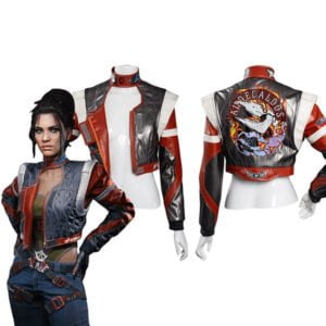 Panam Palmer Cyberpunk 2077 Halloween Carnival Cosplay Leather Jacket