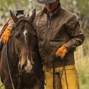 Yellowstone Rangewax Blacktail Quilted Jacket