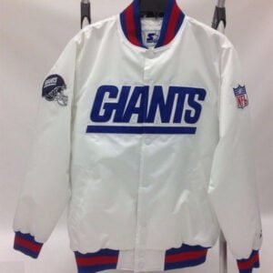 Starter X Packer NY Giants Color Rush White NFL Satin Jacket