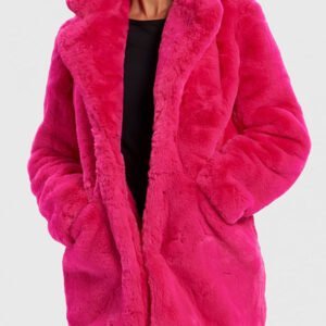 Taylor Swift You Need To Calm Down Pink Faux Fur Coat