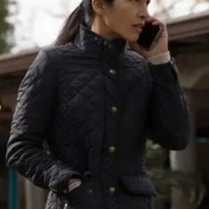 The Cleaning Lady 2022 Elodie Yung Puffer Jacket