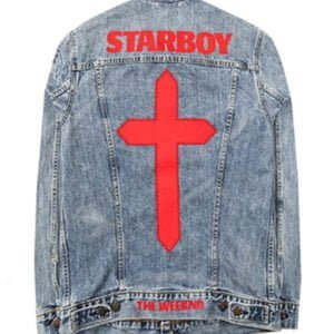 The Weeknd X Levis Starboy Blue Denim Jacket