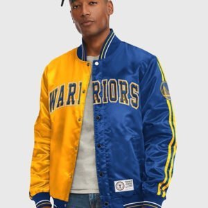 Tommy Jeans And NBA Golden State Warriors Varsity Jacket