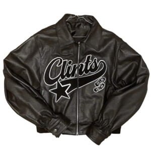 Clints Co Bully Black Leather Jacket