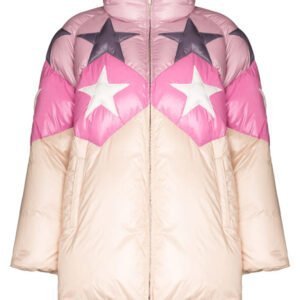 Dua Lipa Star Motif Miu Miu Puffer Jacket