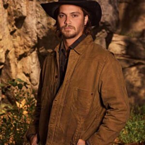 Kayce Dutton Yellowstone Luke Grimes Leather Jacket