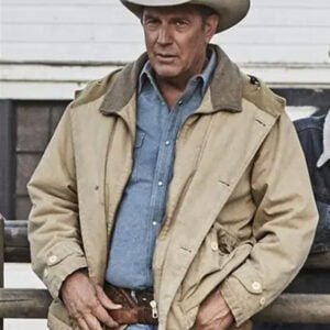 Kevin Costner Yellowstone John Dutton Beige Jacket