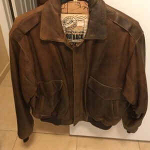 New Zealand Outback Brown Leather Jacket