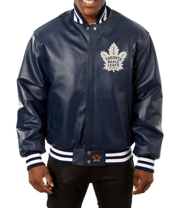 Toronto Maple Leafs Leather Jacket