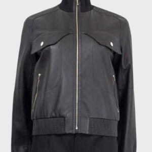 Hermes Zodiac Bomber Leather Jacket