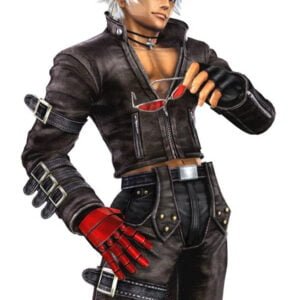 King of Fighters 99 K Dash Black Leather Jacket