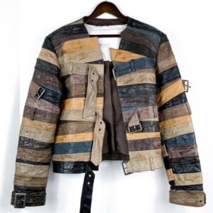 Maison Margiela X H&M Belt Leather Jacket
