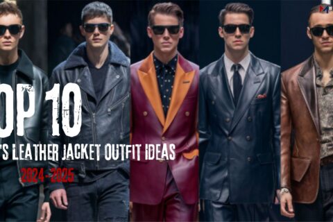 Top 10 Men's Leather Jacket Outfit Ideas